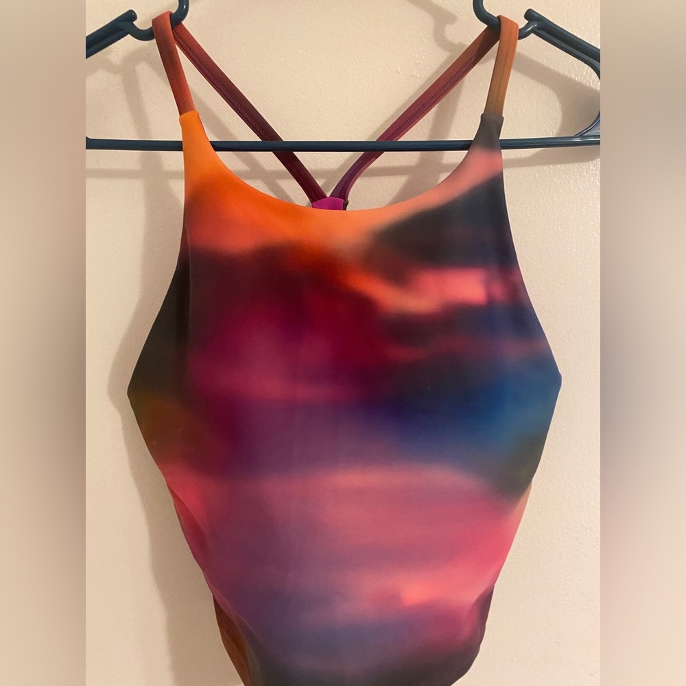 Multi Color Racer Back Athletic tank